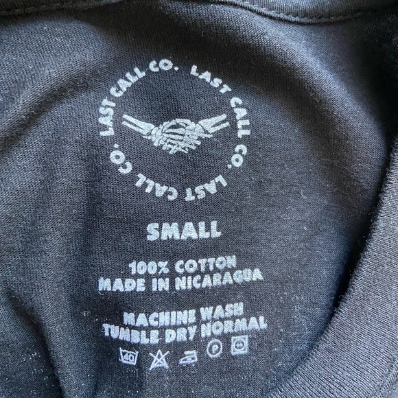 Last Call Co. T-shirt from Tilys. New with Tags. Unisex Small - Picture 4 of 4